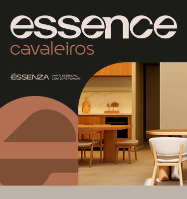 Essence Cavaleiros — Lançamento em Cavaleiros, Macaé. 16 unidades exclusivas a partir de R$ 715.000.